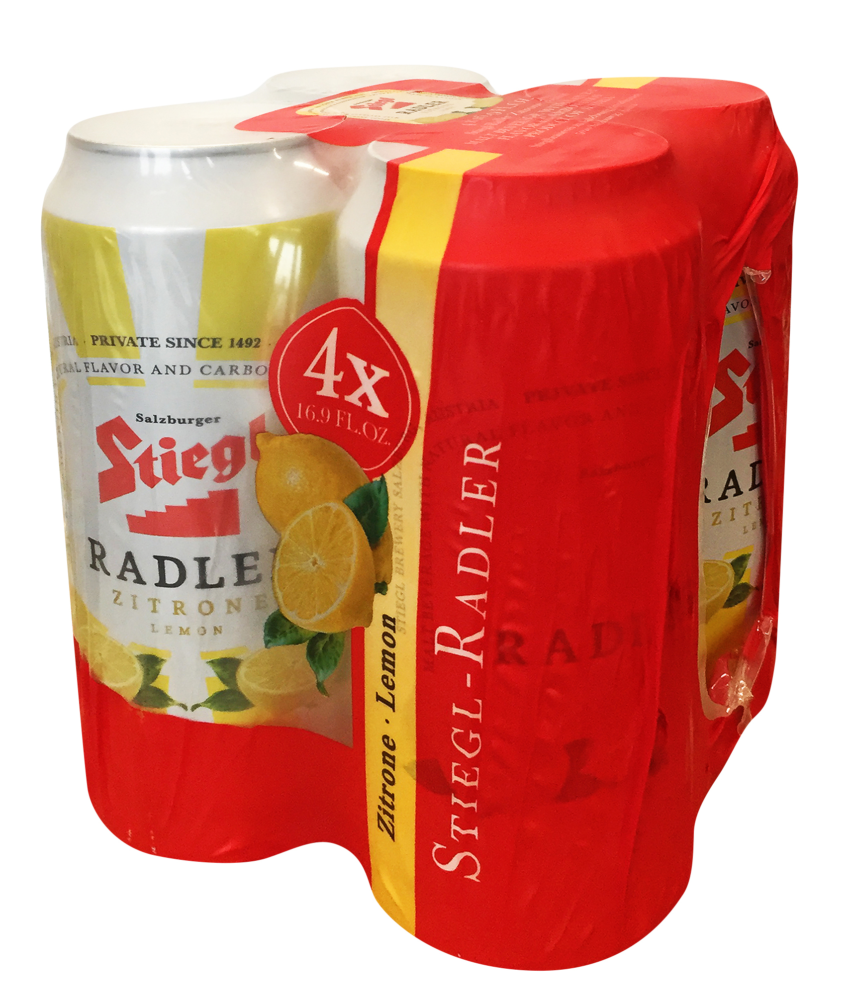 Stiegl Zitrone (Lemon) Radler 4 pack cans Global Beer Network